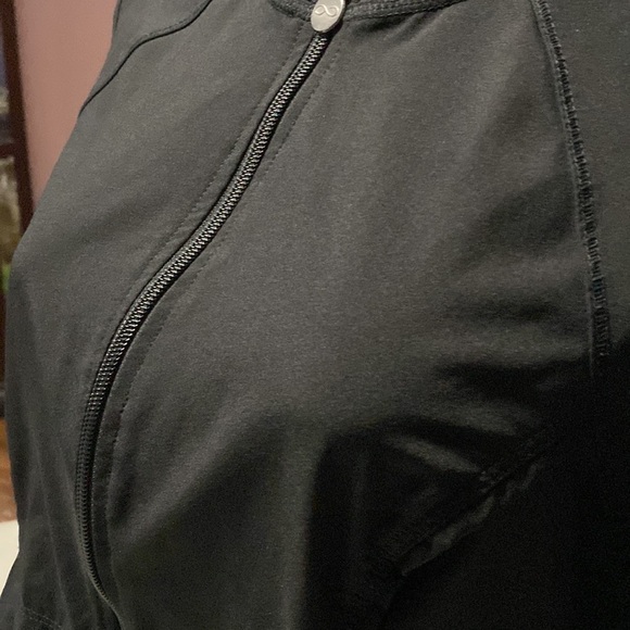 Zip Front Jacket - Cherokee Infinity - Antimicrobial 2391A Sz XS black - Picture 12 of 16